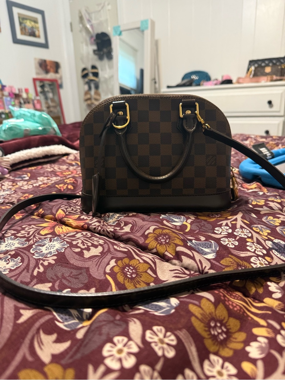Alma BB Damier.